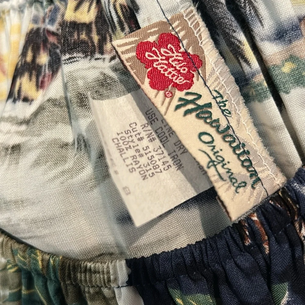 HILO HATTIE vintage tropical dress